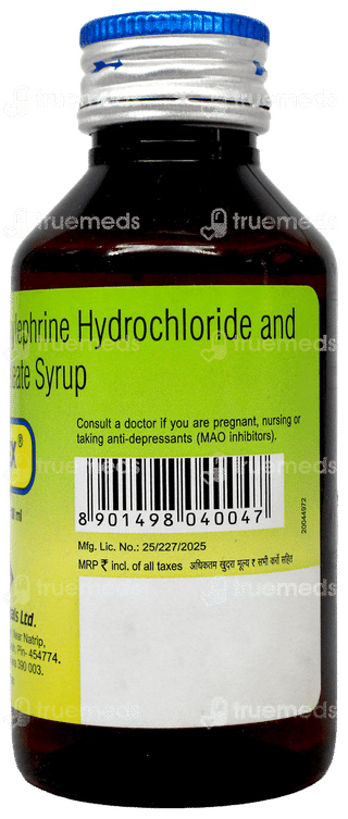 Ephedrex Syrup 100Ml