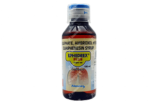 Ephedrex Plus 50/1.5/15 MG Syrup 100 ML