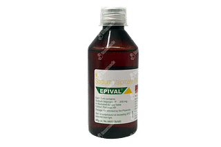 Epival 200 MG Syrup 200 ML