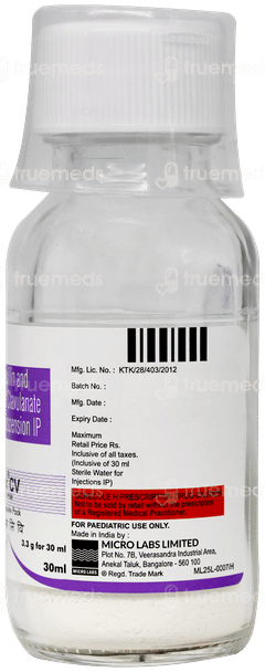 Erox Cv Dry Syrup 30ml Erox Cv Dry Syrup 30ml