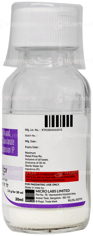 Erox Cv Dry Syrup 30ml