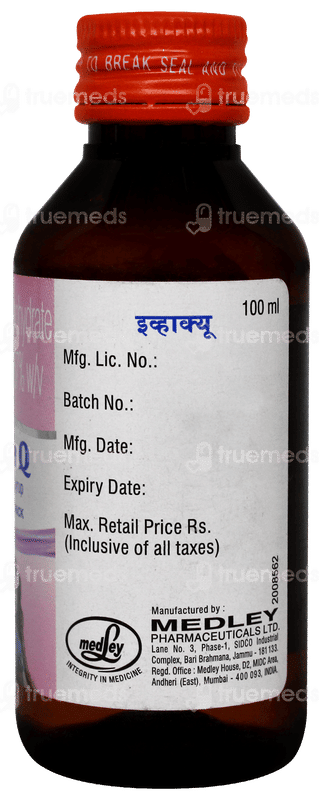 Eva Q Child Pack Syrup 100ml