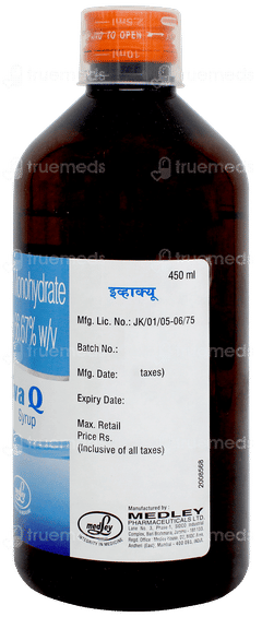 Eva Q Syrup 450ml Eva Q Syrup 450ml