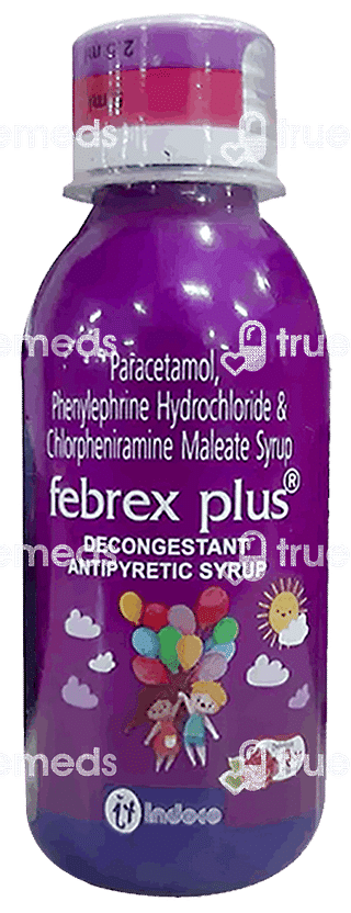 Febrex Plus 125/5/1 MG Syrup 60 ML