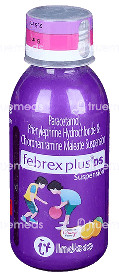 Febrex Plus Ds Orange Flavour Suspension 60ml