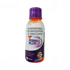 Febrex Plus Ds Orange Flavour Suspension 60ml Febrex Plus Ds Orange Flavour Suspension 60ml
