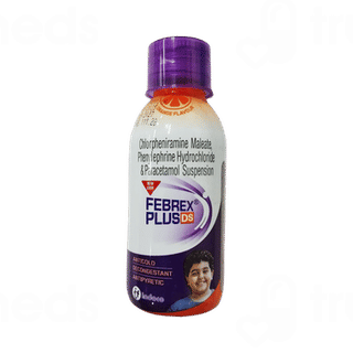 Febrex Plus Ds Orange Flavour Suspension 60ml