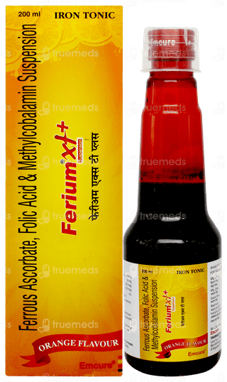 Ferium Xt+ Orange Flavour Suspension 200ml