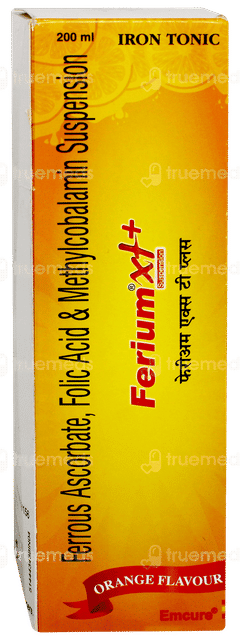 Ferium Xt+ Orange Flavour Suspension 200ml