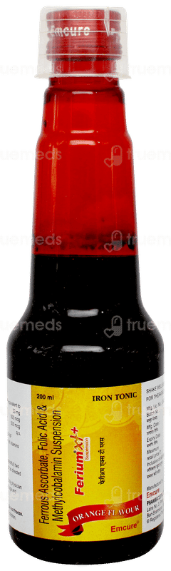 Ferium Xt+ Orange Flavour Suspension 200ml