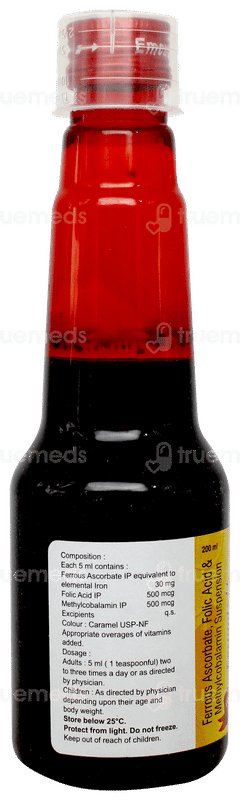 Ferium Xt+ Orange Flavour Suspension 200ml