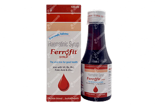 Ferrofit 43 Mg/7.5mcg/500mcg Syrup 100 ML