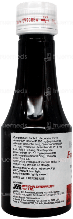 Ferrofit Syrup 100Ml