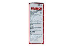 Fevirich Orange Flavour Sugar Free Suspension 200ml Fevirich Orange Flavour Sugar Free Suspension 200ml