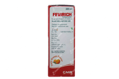 Fevirich Orange Flavour Sugar Free Suspension 200ml Fevirich Orange Flavour Sugar Free Suspension 200ml