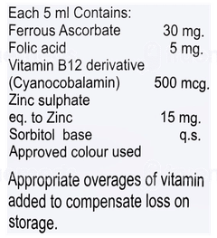 Fevirich Orange Flavour Sugar Free Suspension 200Ml