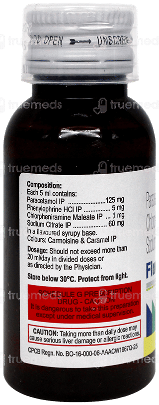 Flucold Syrup 60Ml