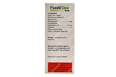 Flucold Clear Syrup 60ml