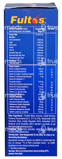 Fultos Rf Syrup 100ml