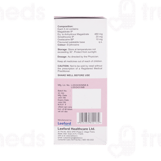Gasowel Plus Sugar Free Suspension 170ml