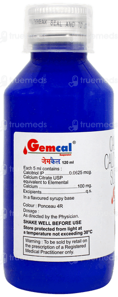 Gemcal Suspension 120ml Gemcal Suspension 120ml
