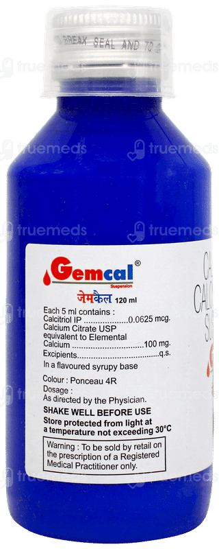 Gemcal Suspension 120ml