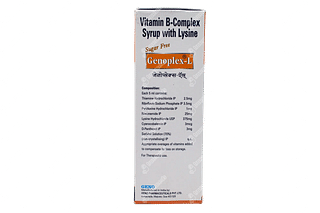 Genoplex L Sugar Free Syrup 200 ML