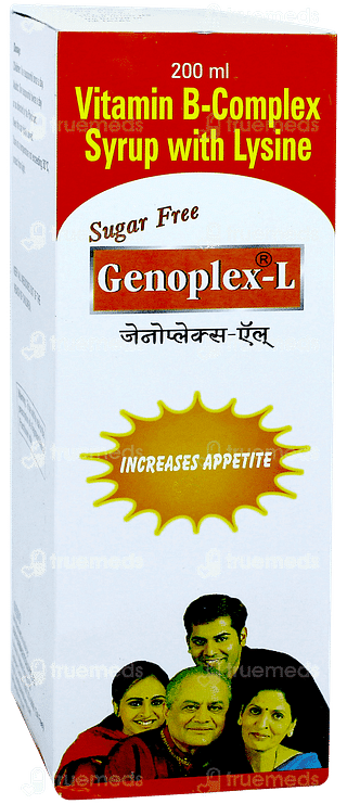 Genoplex L Sugar Free Syrup 200ml