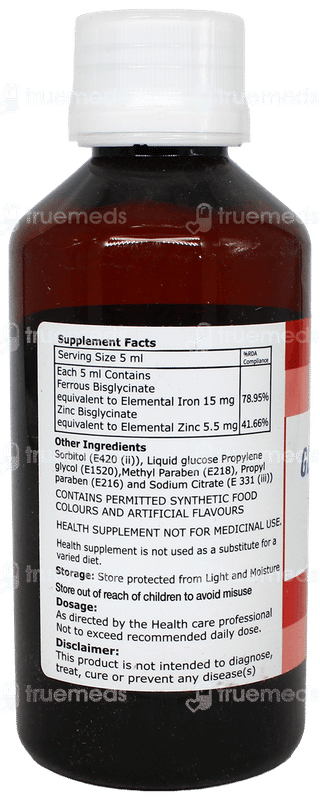 Glyzifer Nm Syrup 150Ml