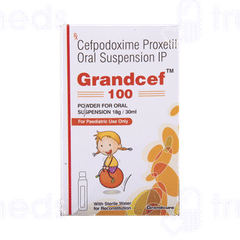 Grandcef 100 Syrup 30ml Grandcef 100 Syrup 30ml
