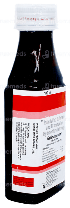 ग्रिलिंक्टस बीएम सिरप 100ml