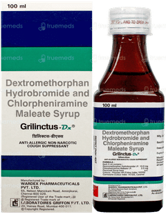 Grilinctus Dx Syrup 100Ml Grilinctus Dx Syrup 100Ml