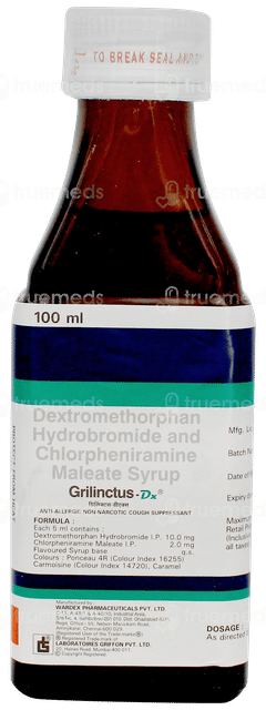 Grilinctus Dx Syrup 100ml