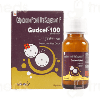 Gudcef 100 Dry Syrup 30ml