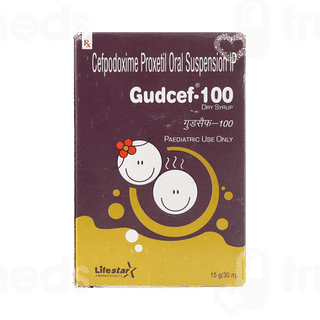 Gudcef 100 Dry Syrup 30ml