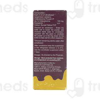 Gudcef 100 Dry Syrup 30ml