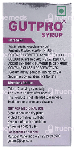Gutpro Syrup 30ml