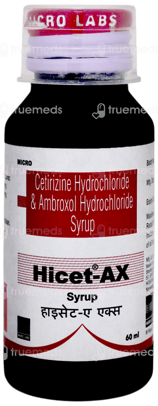 Hicet Ax Syrup 60ml