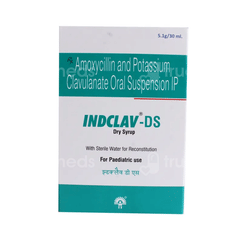 Indclav Ds Dry Syrup 30Ml Indclav Ds Dry Syrup 30Ml