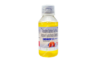 Indikof B 100/1.5/30 MG Syrup Sf 100 ML