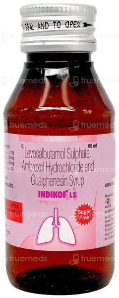 Indikof Ls Sugar Free Syrup 60Ml Indikof Ls Sugar Free Syrup 60Ml