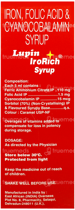 Irorich Syrup 300ml