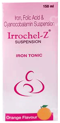 Irrochel Z Orange Flavour Suspension 150Ml Irrochel Z Orange Flavour Suspension 150Ml
