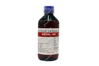 Kesol 20 Raspberry Flavoured Sugar Free Solution 200ml