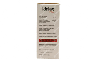 Kinlax Plus 1.25/3.75 MG Syrup 200 ML