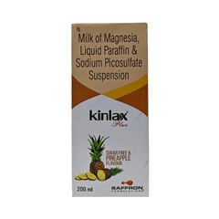 Kinlax Plus Pineapple Flavour Sugar Free Suspension 200ml Kinlax Plus Pineapple Flavour Sugar Free Suspension 200ml