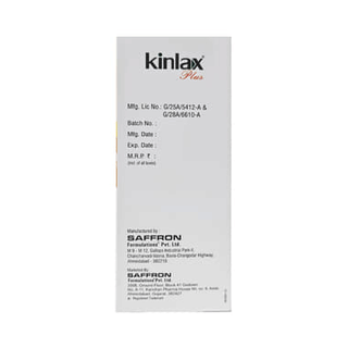 Kinlax Plus Pineapple Flavour Sugar Free Suspension 200ml