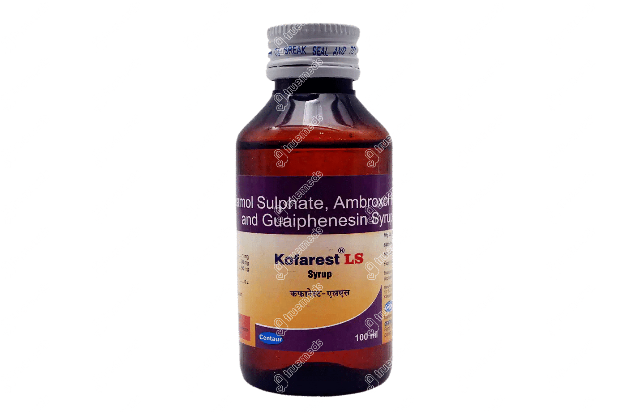 Kofarest Ls 13050 Mg Syrup 100 Ml Uses Side Effects Dosage Price