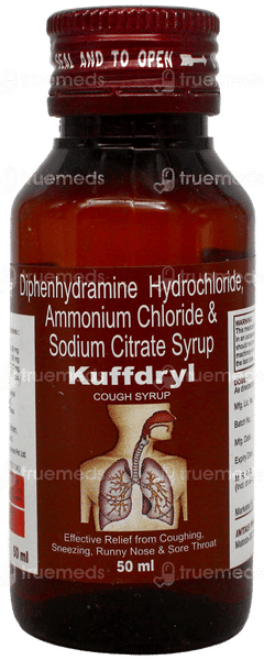Kuffdryl Syrup 50Ml Kuffdryl Syrup 50Ml