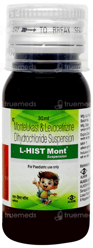 L Hist Mont Syrup 30ml